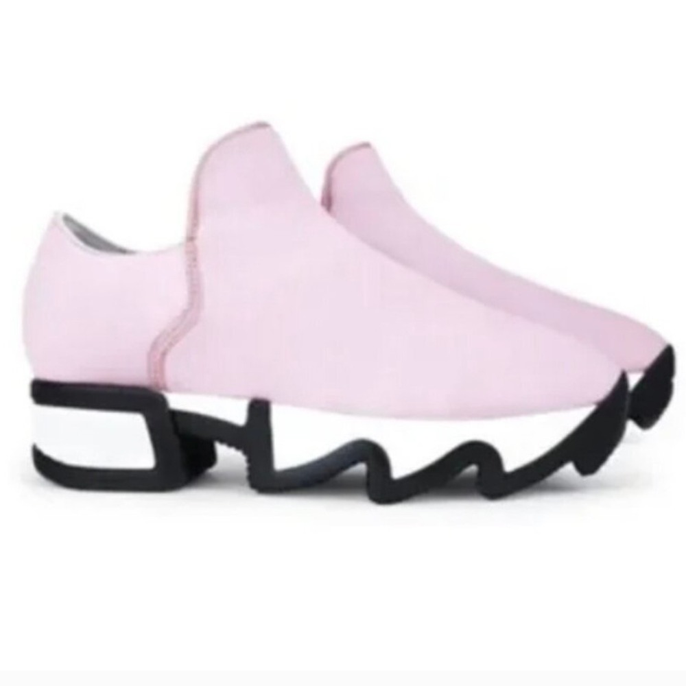 iRi Lavender Purple Platform Sneakers Slip On Chunky Comfort Shoes EU 39 US 8.5